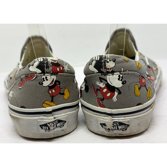 Vans Off the Wall Unisex X Disney Classic Slip On Mickey Mouse Mens 8 Shoes main image 6